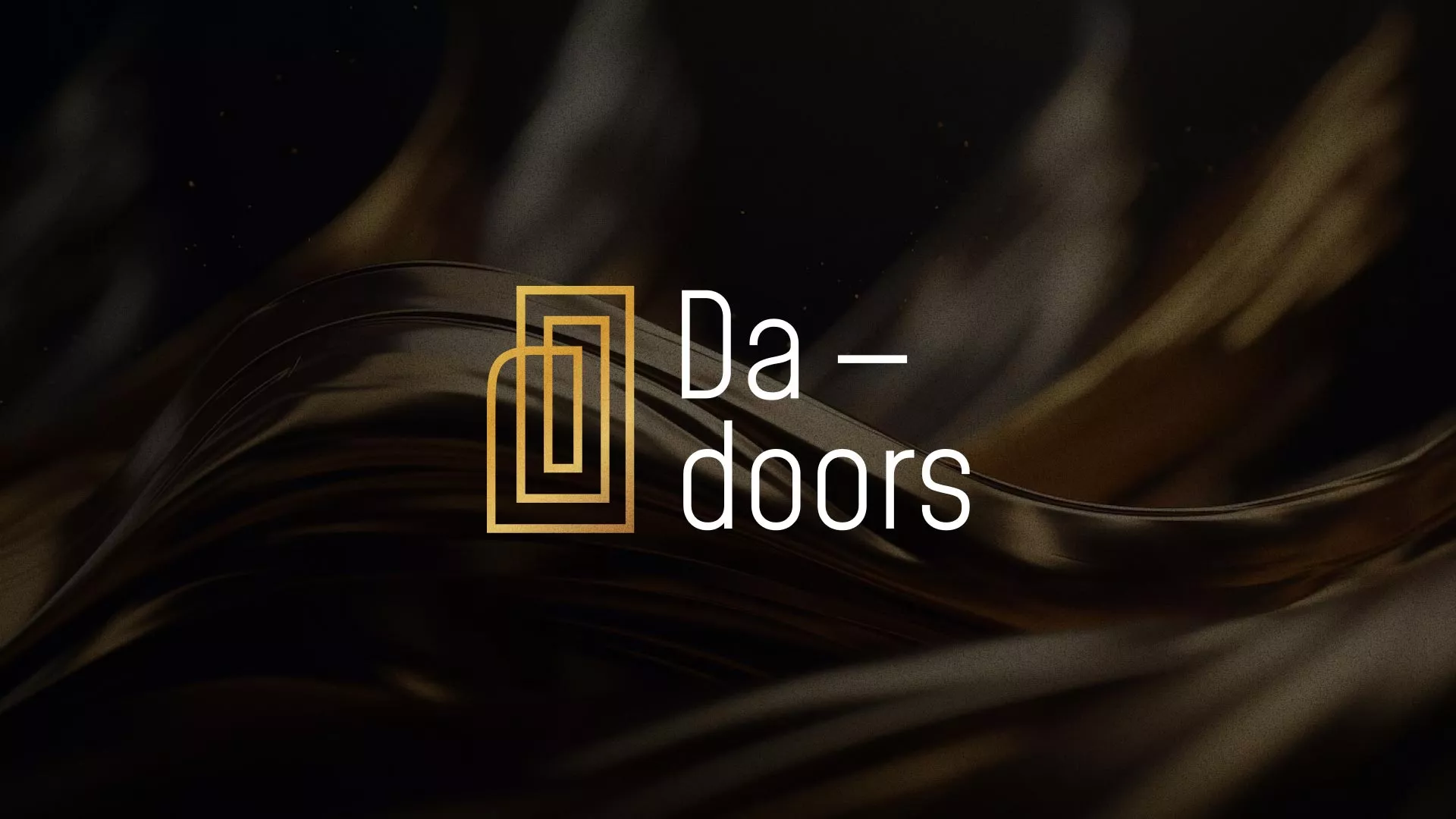 Разработка логотипа для компании «DA-DOORS» в Владикавказе